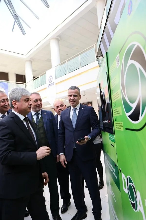 Türkiye’de bir ilk; Depozito Saha Yönetim Sistemi Sakarya’da hizmete girdi